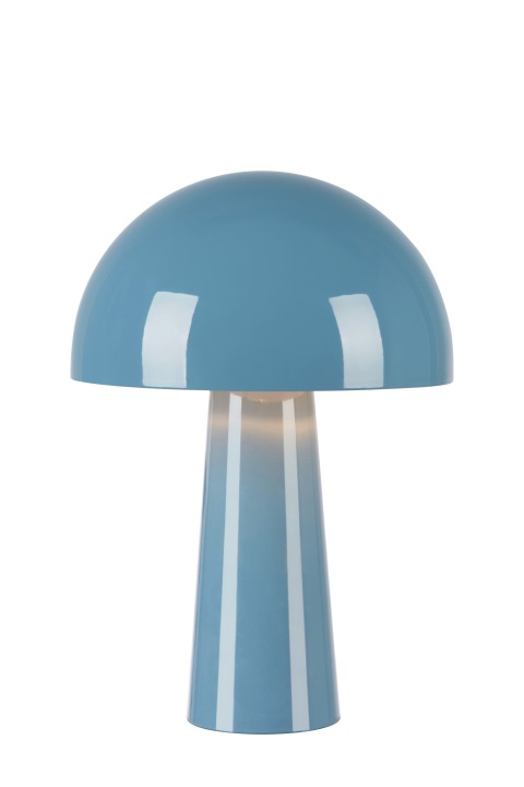 Stolní lampa Mantar „houbička“ modrá, závit E14 Markslojd