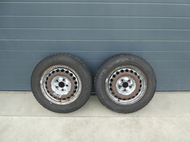 2X ruote CERCHI pneumatici, gomme VW T5 T6 205/65/R16C 2019R/2022R