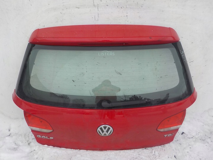 367 VOLKSWAGEN GOLF VI heckklappe kofferraumdeckel hinten