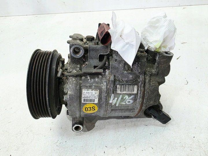 Compresseur Compresseur Climatisateur air conditionné AUDI A4 B8 A5 8T Q5 LIFT 8K0260805N 4/25