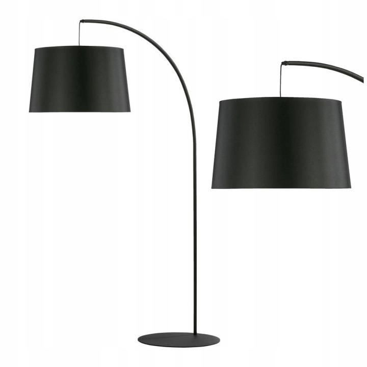 Stojací podlahová lampa Vysoká Černá Kov E27 Klasická Hang Tk Lighting