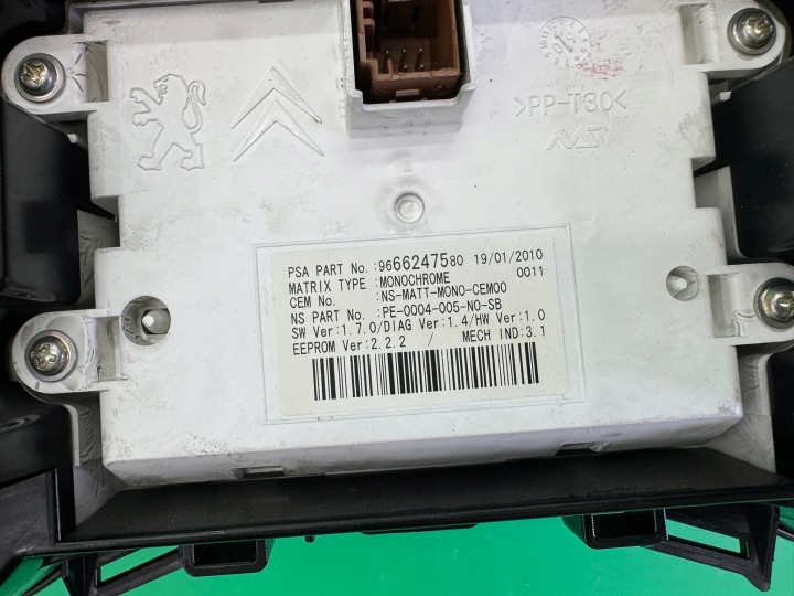 NIVELUL ZEGAR OBROTOMER 9666276380 PEUGEOT 3008 I 2.0 HDI 09- EUROPA 237k 8