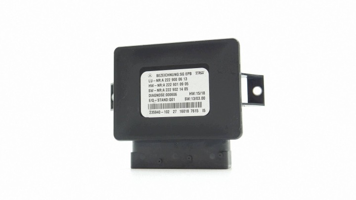 module control unit electric brake MERCEDES S W217 W222 V222 A2229000613