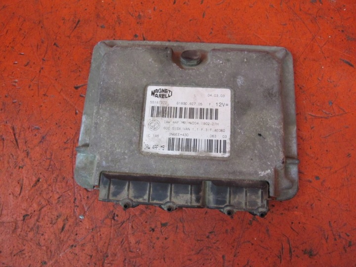 FIAT SEICENTO 600 1.1 1100 Bedienteil Computer DES MOTORS 55187372