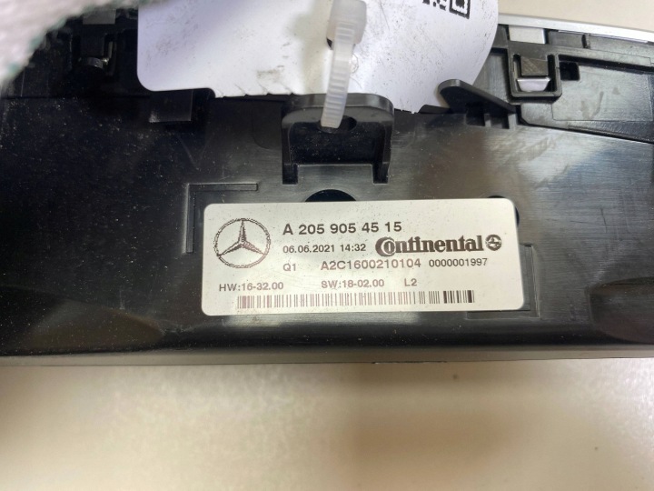MERCEDES-BENZ GLC X253 C253 CLIMATISATIE PANEL A2059054515 9