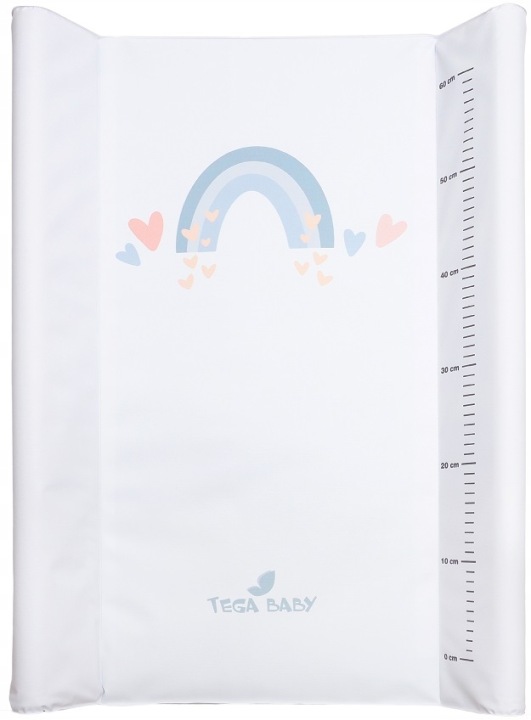 Пеленальник жорсткий Tega Baby 50 x 70 см білий — фото 2