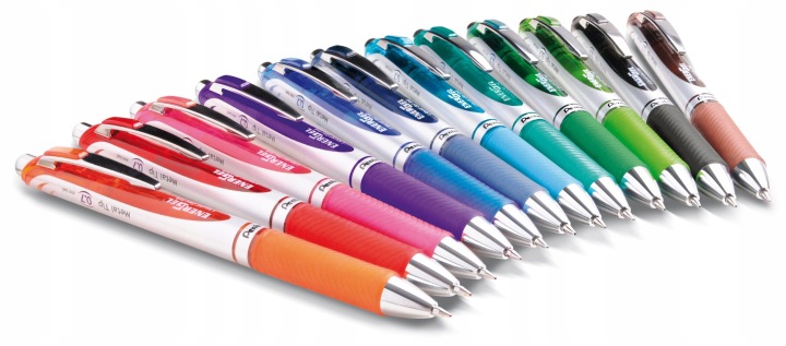 Pentel Ручка кулькова BL77 - коричневий ENERGEL 0.7 — фото 7