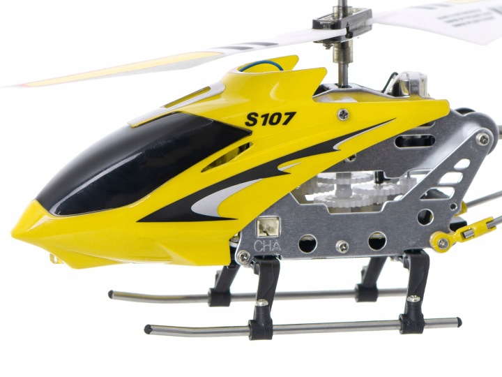 Гелікоптер RC SYMA S107G жовтий — фото 15