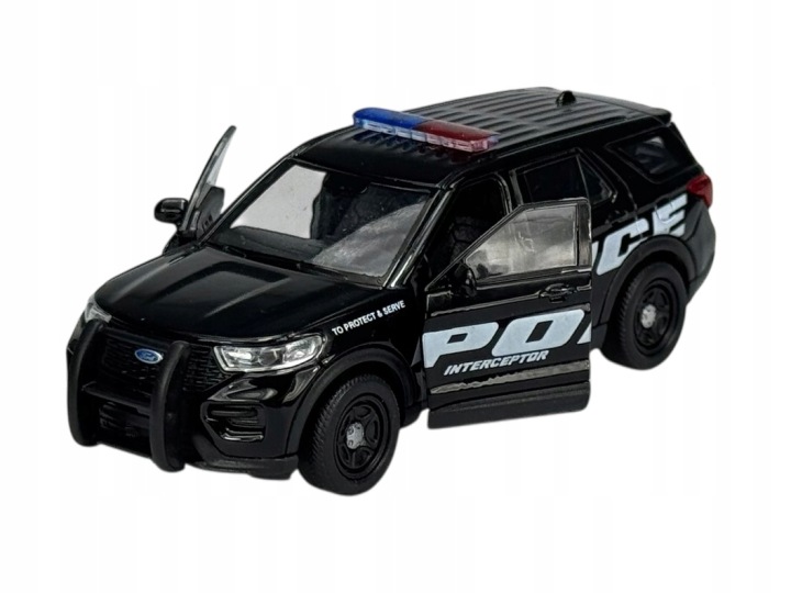 WELLY металеве авто 2023 FORD EXPLORER POLICJA автомобіль поліцейський