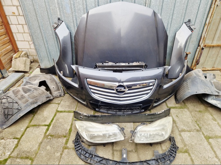 OPEL INSIGNIA A vorne komplet motorhaube gurten stoßstange leuchte kotflügel farbe Z117