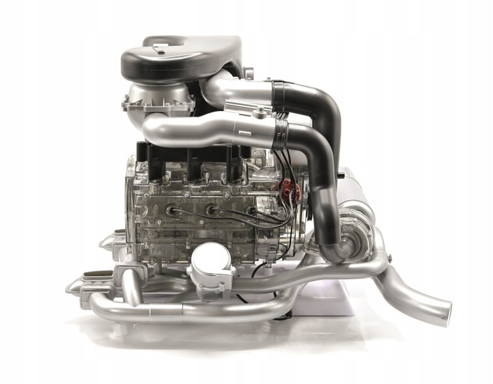 Franzis Двигун Porsche 911 Boxermotor модель механічна для складання — фото 3