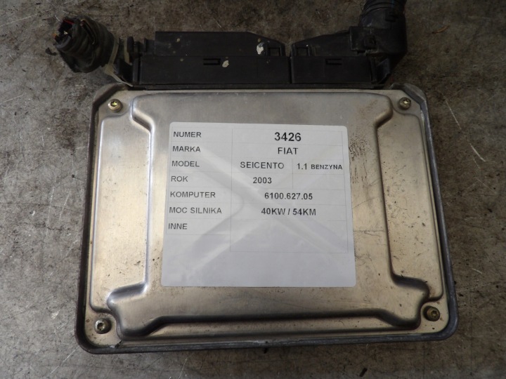 Fiat Seicento computer, bedienteil 55187372 61600.627.05