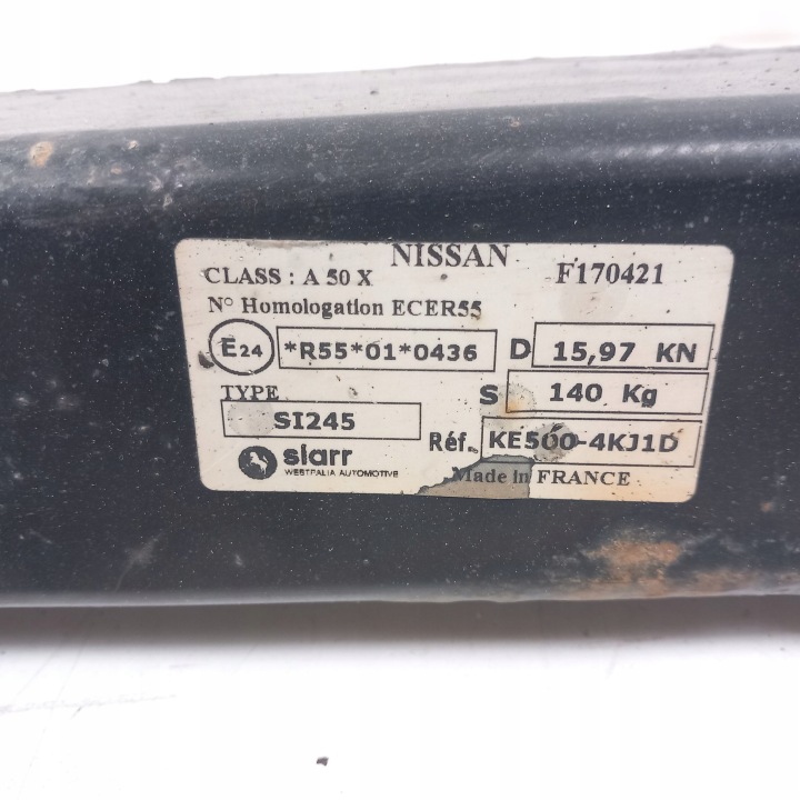 Vlečný hák Nissan 7