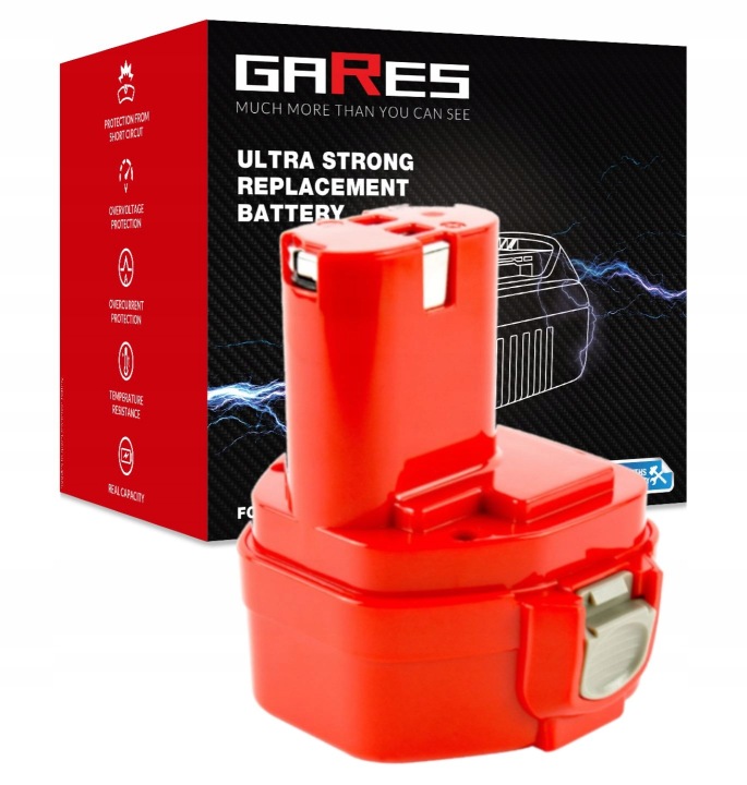 Baterie Akumulátor pro Makita 1233 ML124 4191D 1235F 12V 1,5Ah
