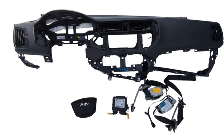 prístrojová doska konzola airbag airbag napínacie pásy SENSOR KIA RIO III 2011-2014