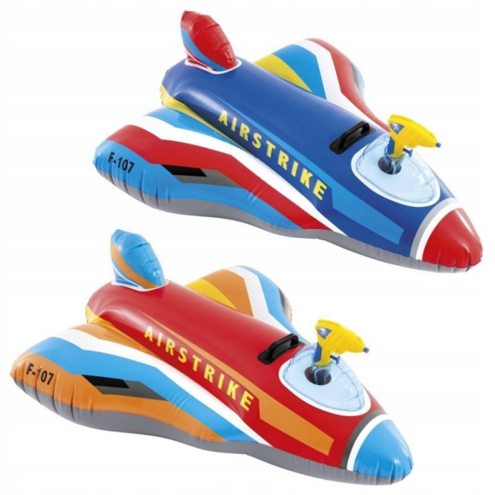Іграшка для плавання - Літак з пістолетом для води червоний Intex 57531 — фото 2