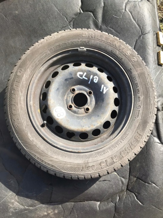 CUSCINETTO TENDICINGHIA Ruota di scorta CLIO IV 185/65R15 BARUM