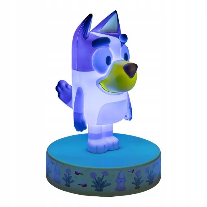 BLUEY міні маленька лампа для дітей нічна 11 см для дитини ICONS — фото 4