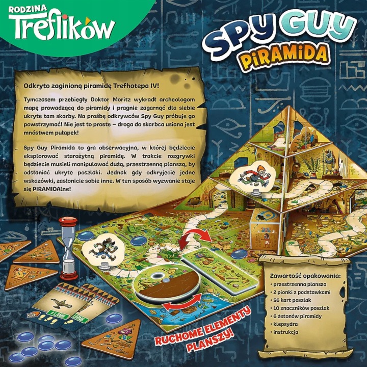 Trefl Гра сімейна Spy Guy Піраміда — фото 3