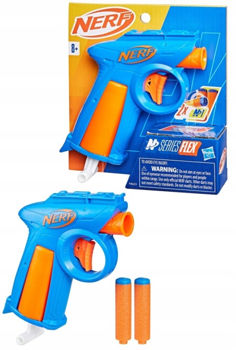NERF N-Series Flex F8623 Пускова установка Бластер + 2 Стрілки N1 Hasbro