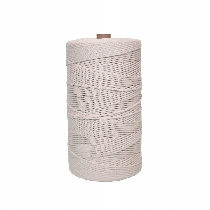 Surový bavlněný knot 3x16N motek 1kg