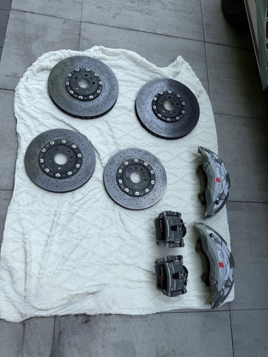 KOMPLET TARCZ CERAMICZNYCH AUDI SQ7 SQ8 CERAMIK 10TYS KM