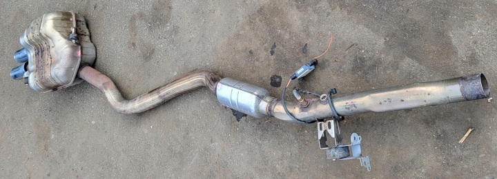 TLUMIK KONCOWY Échappement Terminal échappement SONDA AUDI A4 B8 8K A5 LIFT TDI OE