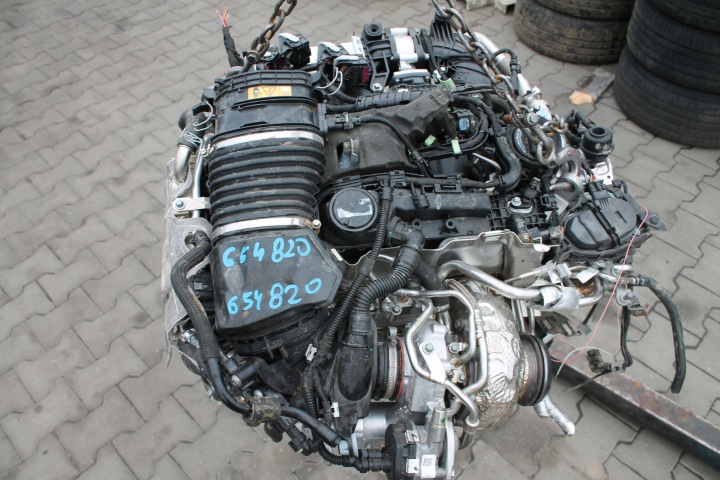 engine complete MERCEDES GLC 654820 JEDNO TURBO 7TYS KM