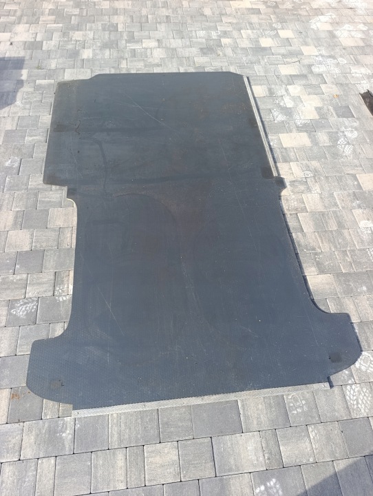 VW T5 T5 LIFT T6 floor SKLEJKA rear part/ rear WERSJA short. black