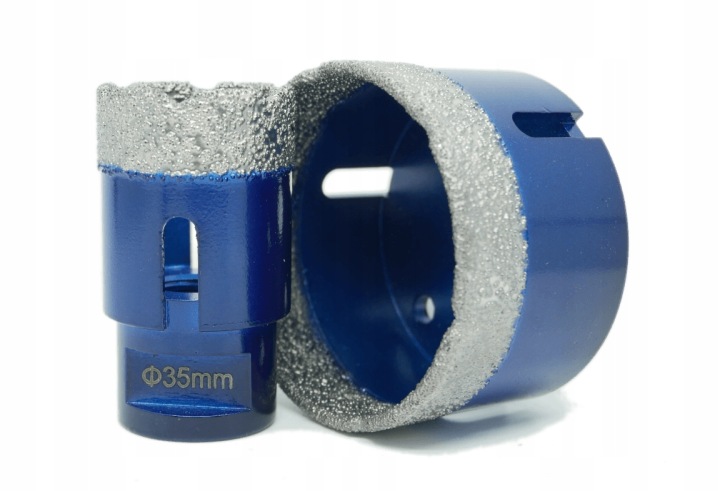Diamantové Korunky Pro Slinuté Dlažby Děrovačky 65 mm 35 mm