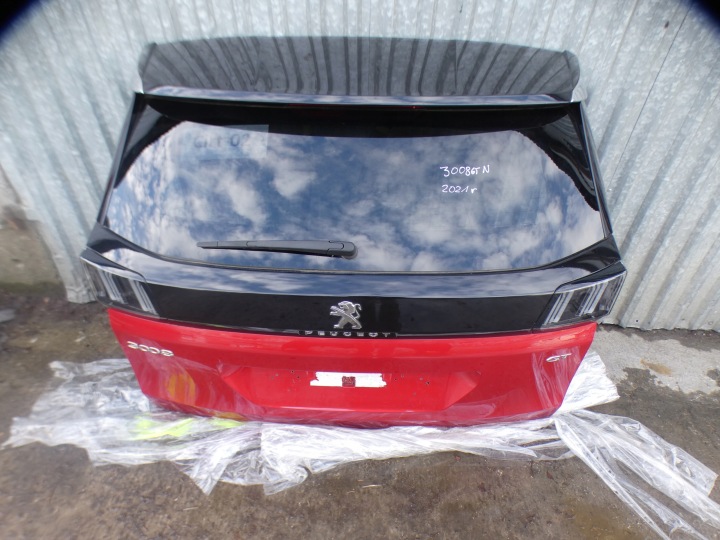 Malle hayon arrière coffre KAMERA SILOWNIKI Peugeot 3008 II GT LQVC