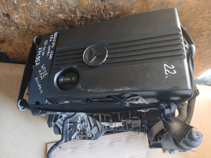 MERCEDES C W204 1.8K compressor; 2008 271.952 271952 engine 124 TYS KM