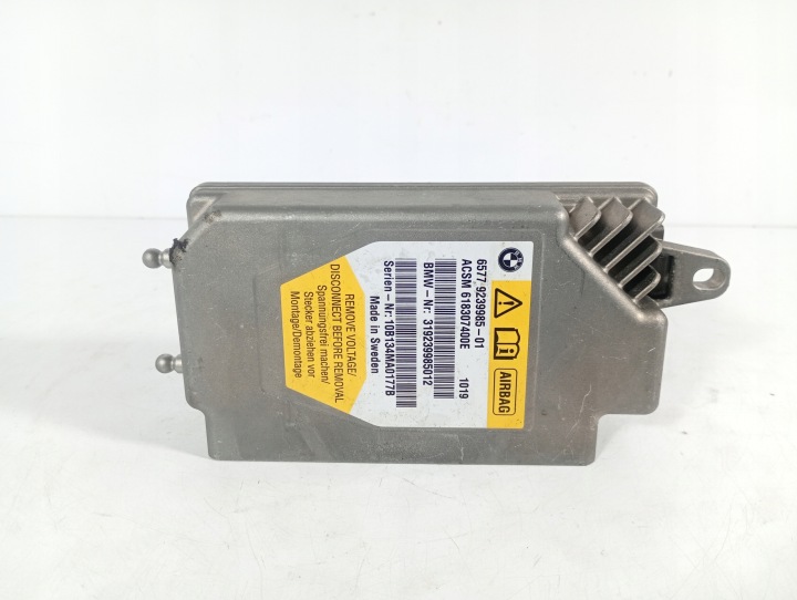 BMW F10 wersja angielska 10-17 modul Airbags POWIETRZNEJ OE 31923998501Z