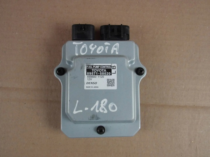 LEXUS RX450H MODULE UNITÉ DE CONTRÔLE POMPY CARBURANT 89571-58020