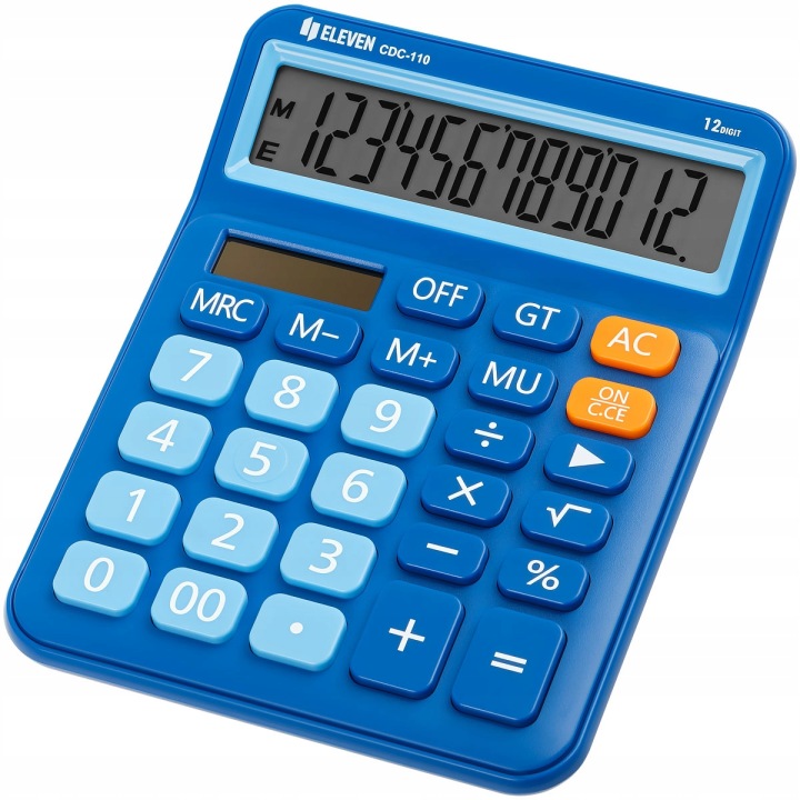 Калькулятор офісний Eleven CDC-110BLE синій