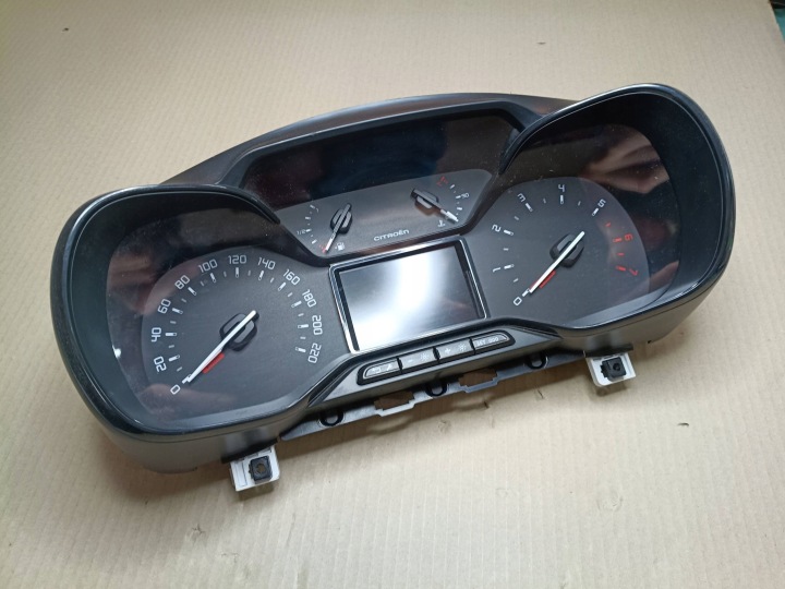 Instruments tachymètre compte tours Horloge montre tableau bord Citroen C3 III 9813361380