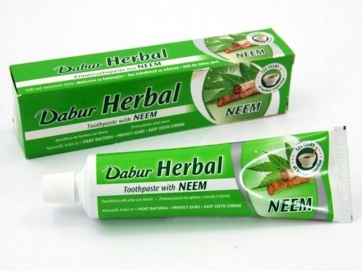 Зубна паста Нім без Фтору 100 г DABUR 100 г Dabur — фото 6