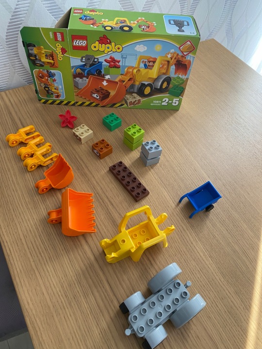 LEGO DUPLO 10811 Екскаватор - зарядний пристрій б/в набір 100% повний (вживаний) — фото 9