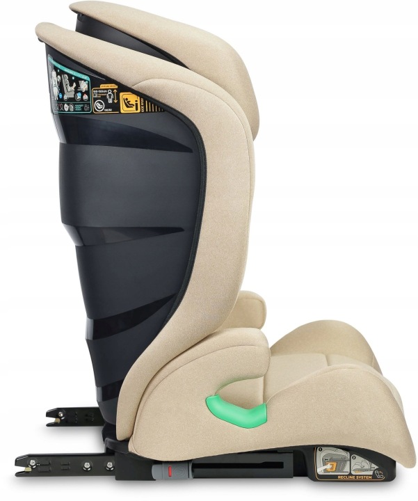 Автокрісло CARETERO NIMBUS ISOFIX / 100-150 см / 9-36 кг кемел — фото 7