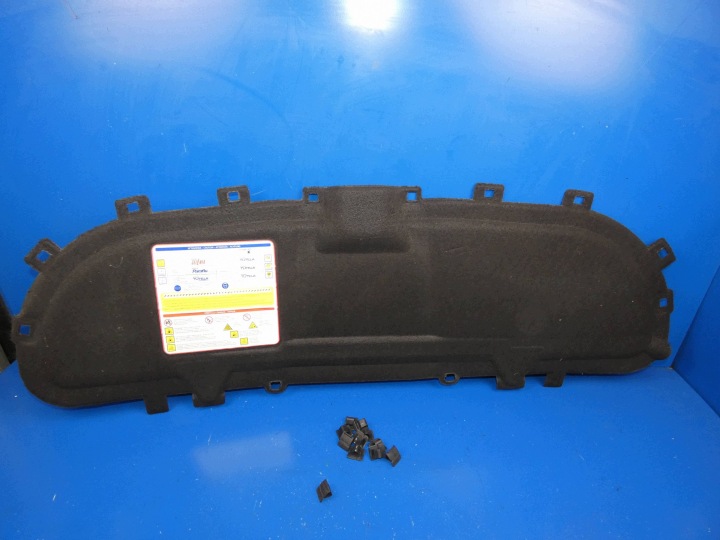 FIAT 500X Insonorizzazione del cofano copertura GREMBIALINA + SPINKI
