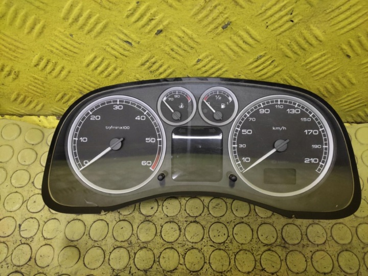 PEUGEOT 307 2.0 HDI quadro strumenti TACHIMETRO contagiri P9636708880