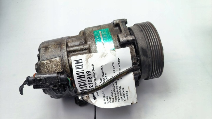Compresseur Climatisateur air conditionné 1J0820803F VOLKSWAGEN GOLF IV