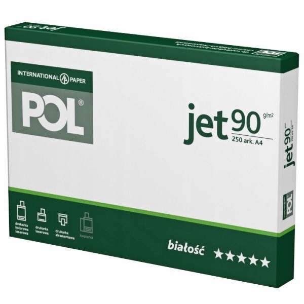 Папір для ксерокса Poljet A4 90 g/m2 - 250 аркушів — фото 11