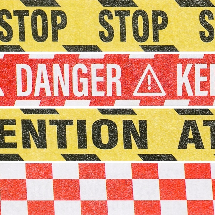 Стиль WARNING автомобільний тейп для проектів і декору різдвяних 16 — фото 11