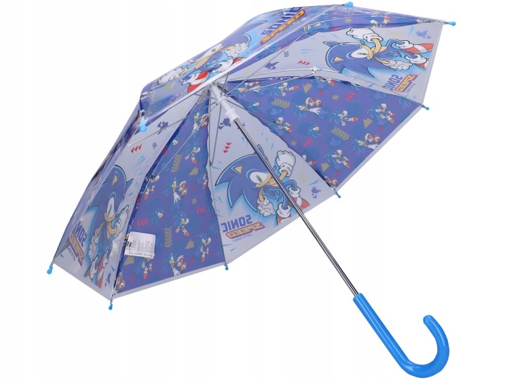 Парасоля дитяча Sonic "Rainy Days" - 71 см, синій — фото 3