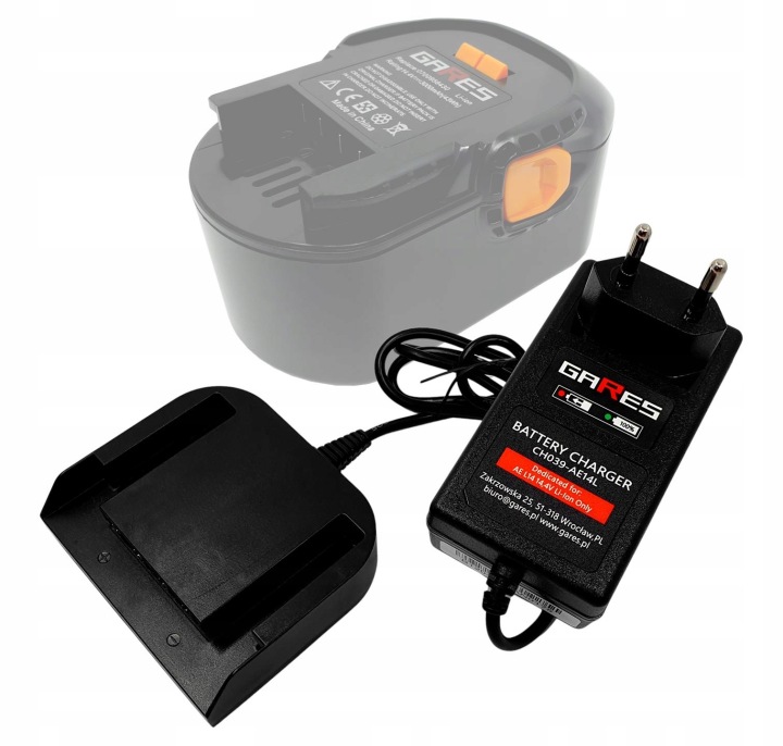 Nabíječka Gares pro Aeg 14,4V Li-Ion BS14 BSB14 L1414 L1415 L1420 L1430