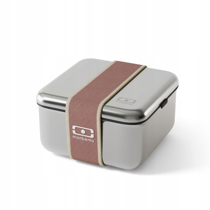 Lunchbox Bento Monbento Sense L nerezová ocel 1 l Pink Moka