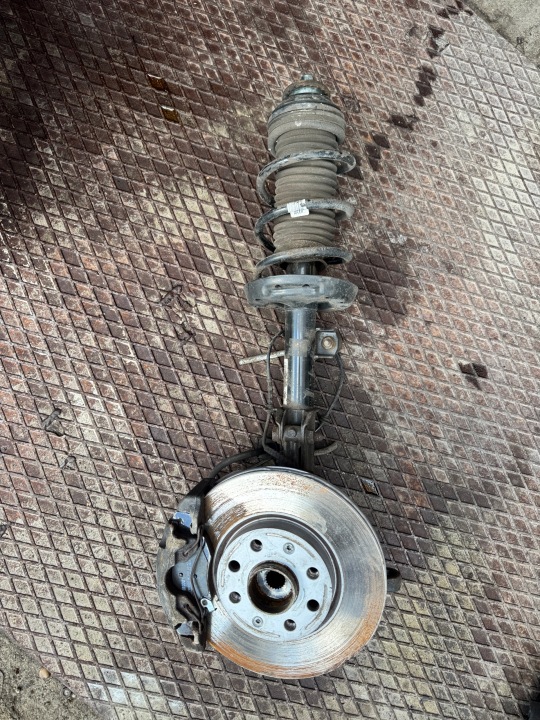OPEL CORSA E ADAM achsschenkel radnabe radlager KOPYTO stoßdämpfer links vorne 1.2 1.4