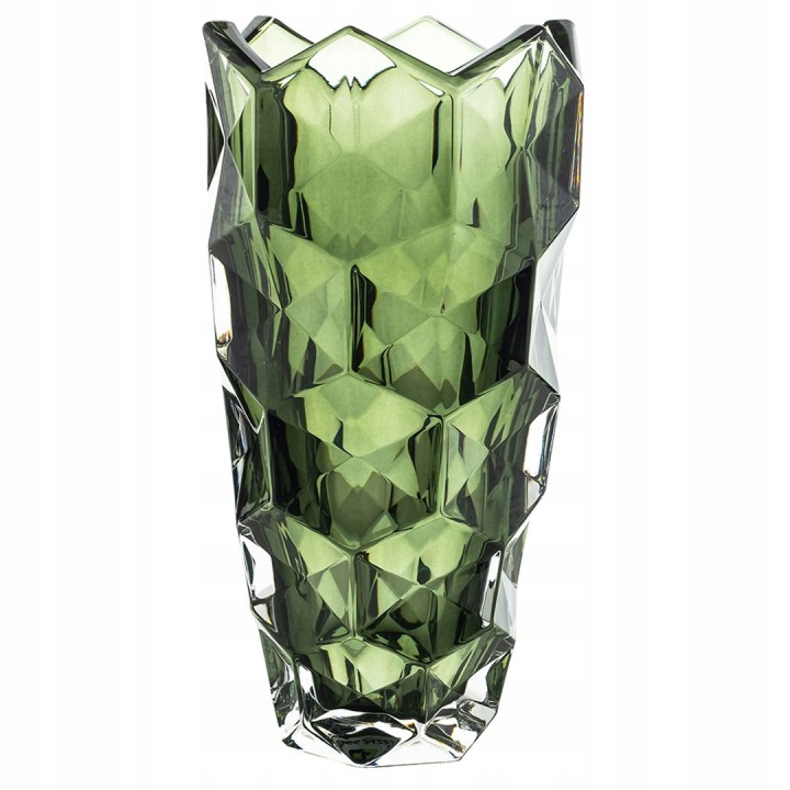 Bohemia Lunar Smokey Green Váza 280MM