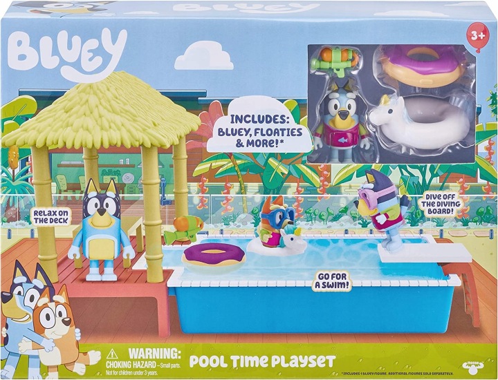 Набір Moose Toys Bluey Pool Time - Bluey Гра в басейні